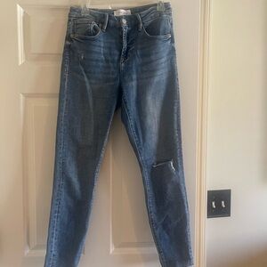 Dear John Straight Leg Blue Jeans